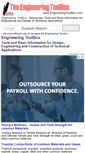 Mobile Screenshot of engineeringtoolbox.com